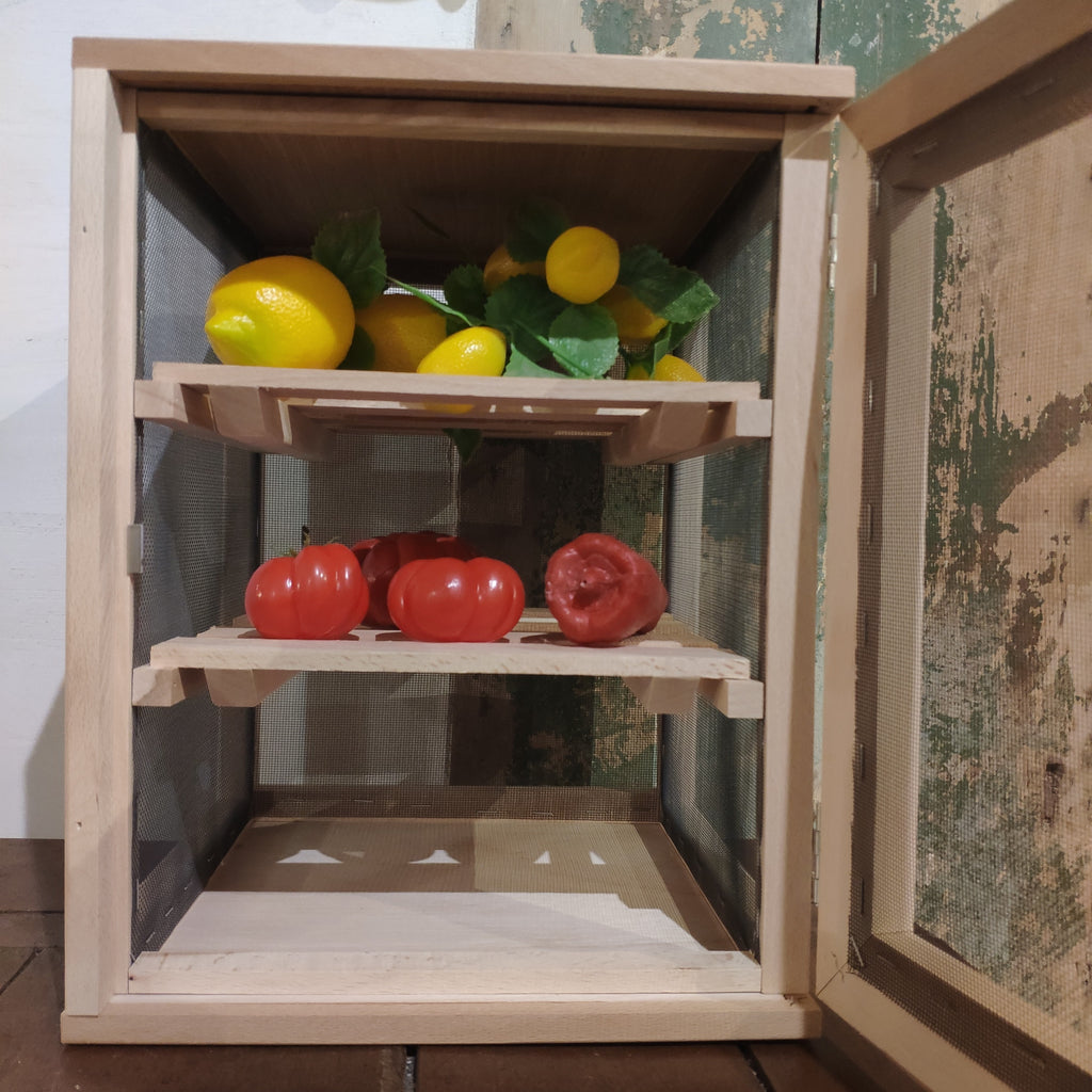 Small pantry with 2 racks