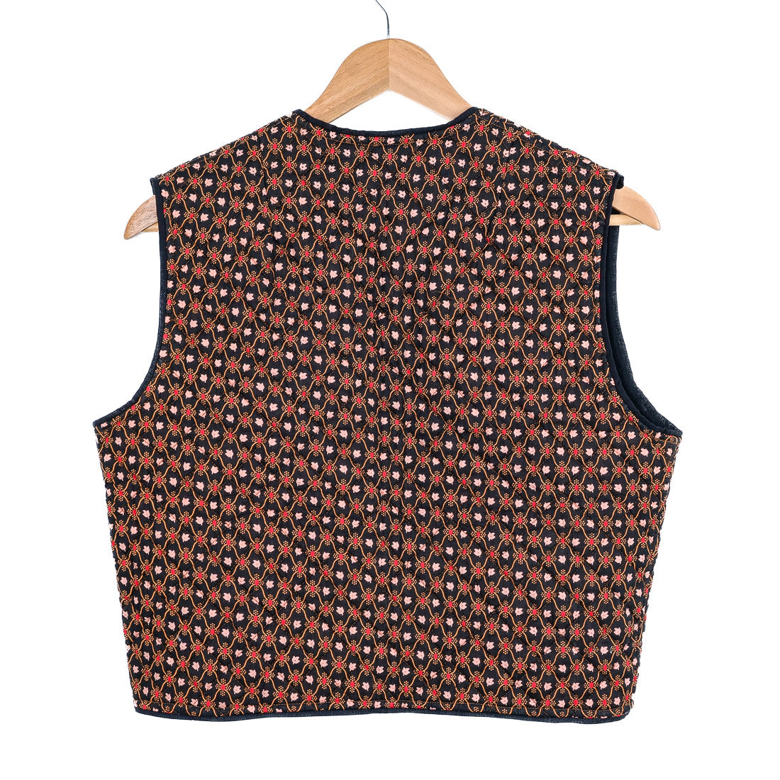 Gilet boutis treille noir