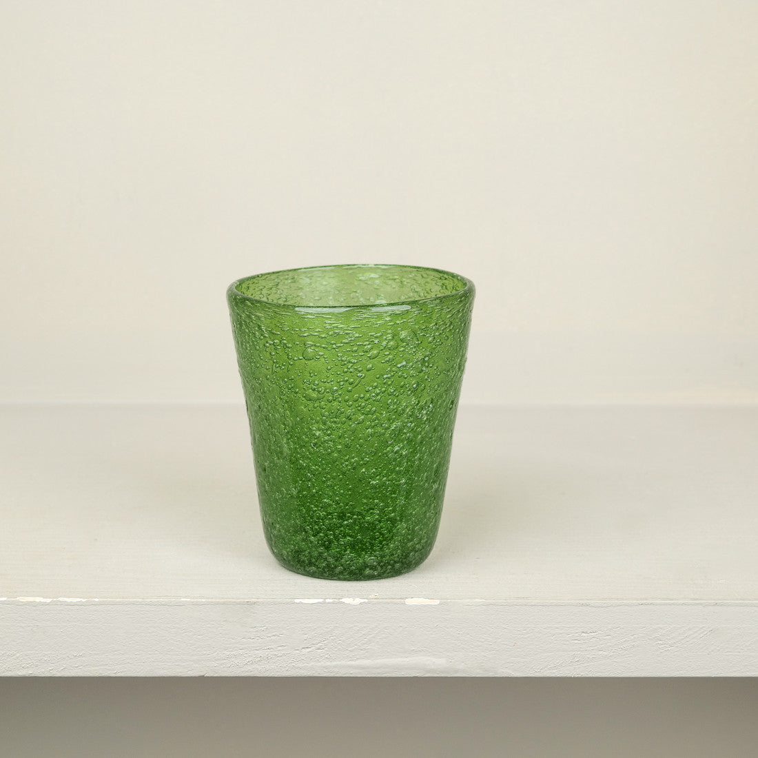 Gobelet en verre soufflé