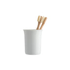 Gobelet pour brosse à dents en porcelaine