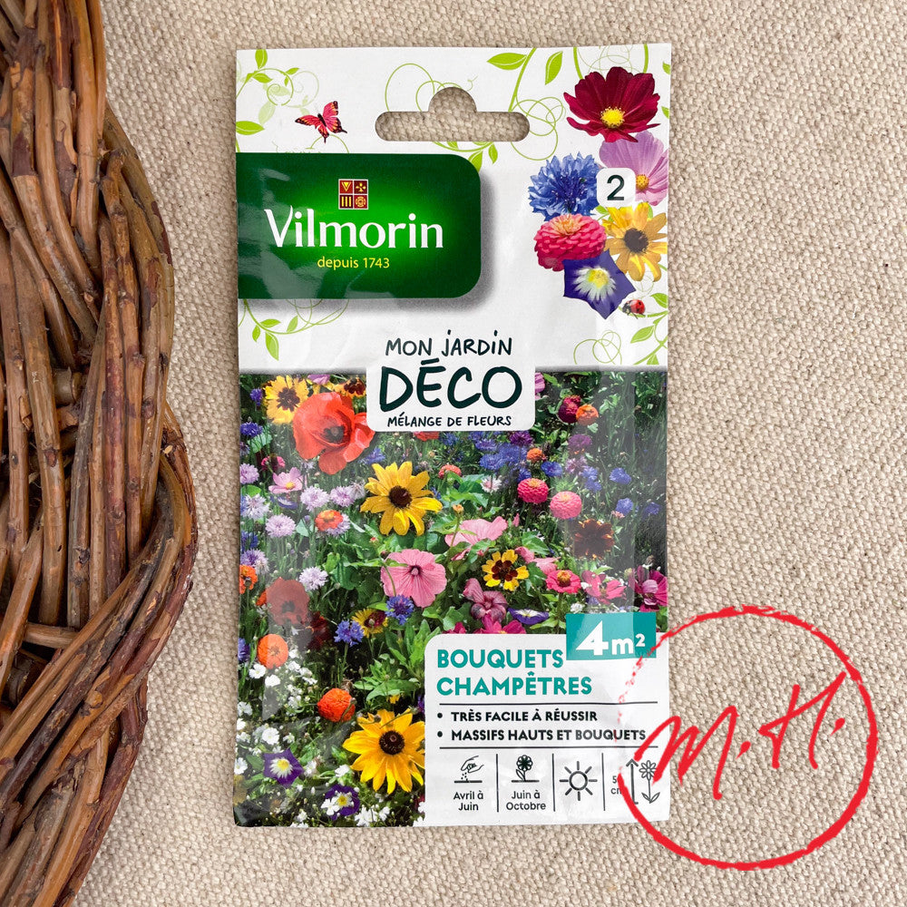 Graines de Fleurs pour bouquet champêtre