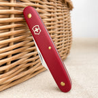 Grafting knife with brass spatula