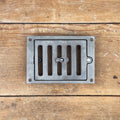 Adjustable cast-iron ventilation grille