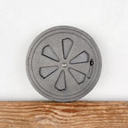 Grille d'aération en fonte réglable Ø15cm