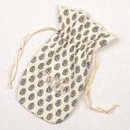 Segue Segue, housse de bouillotte en coton matelassé à motifs provençaux, cordon de serrage, 37 cm de hauteur
