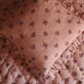 Housse de coussin à volant