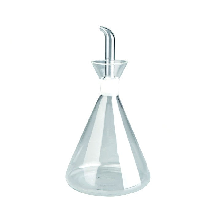 Huilier en verre éprouvette