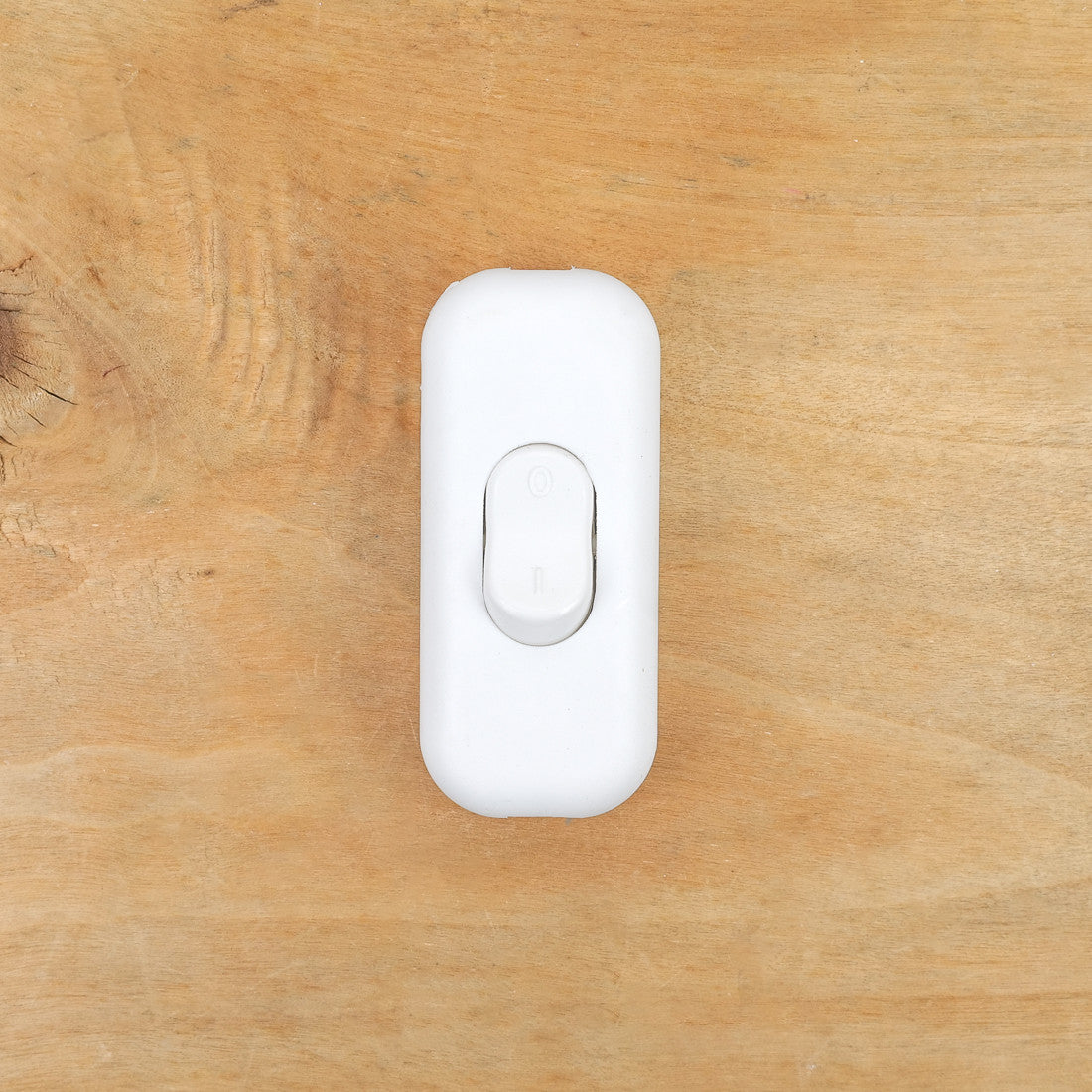 White lamp switch