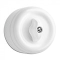 Rotary cross switch made of duroplast