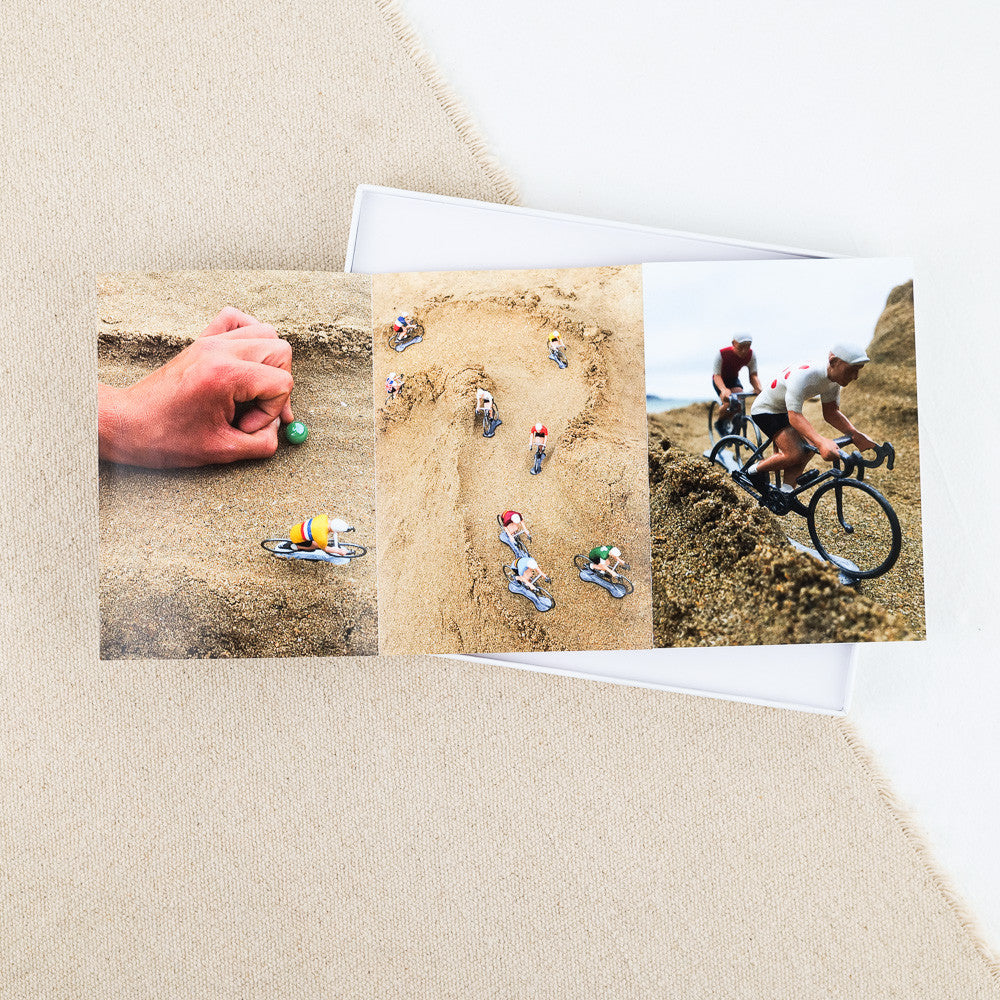 Jeu de billes cyclistes - tour de france coffret