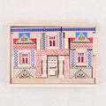Wooden building set 79 pieces