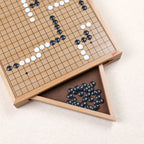Jeu de go pions noirs