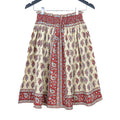 Short orange blossom skirt