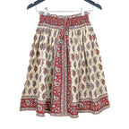 Short orange blossom skirt