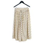 Jupe provençale aubépine beige