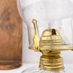 Brass kerosene lamp burner made in Portugal