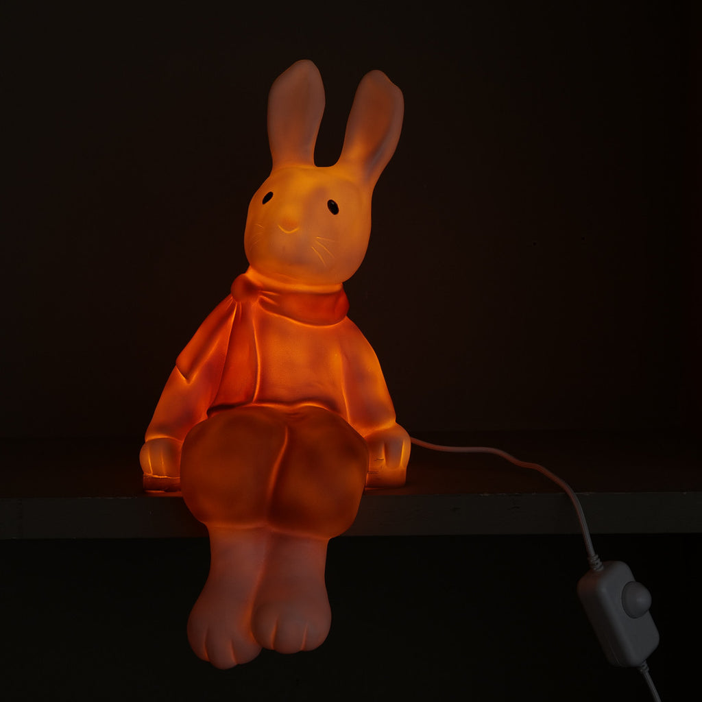 Sitting rabbit nightlight