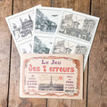 Le jeu des 7 erreurs
