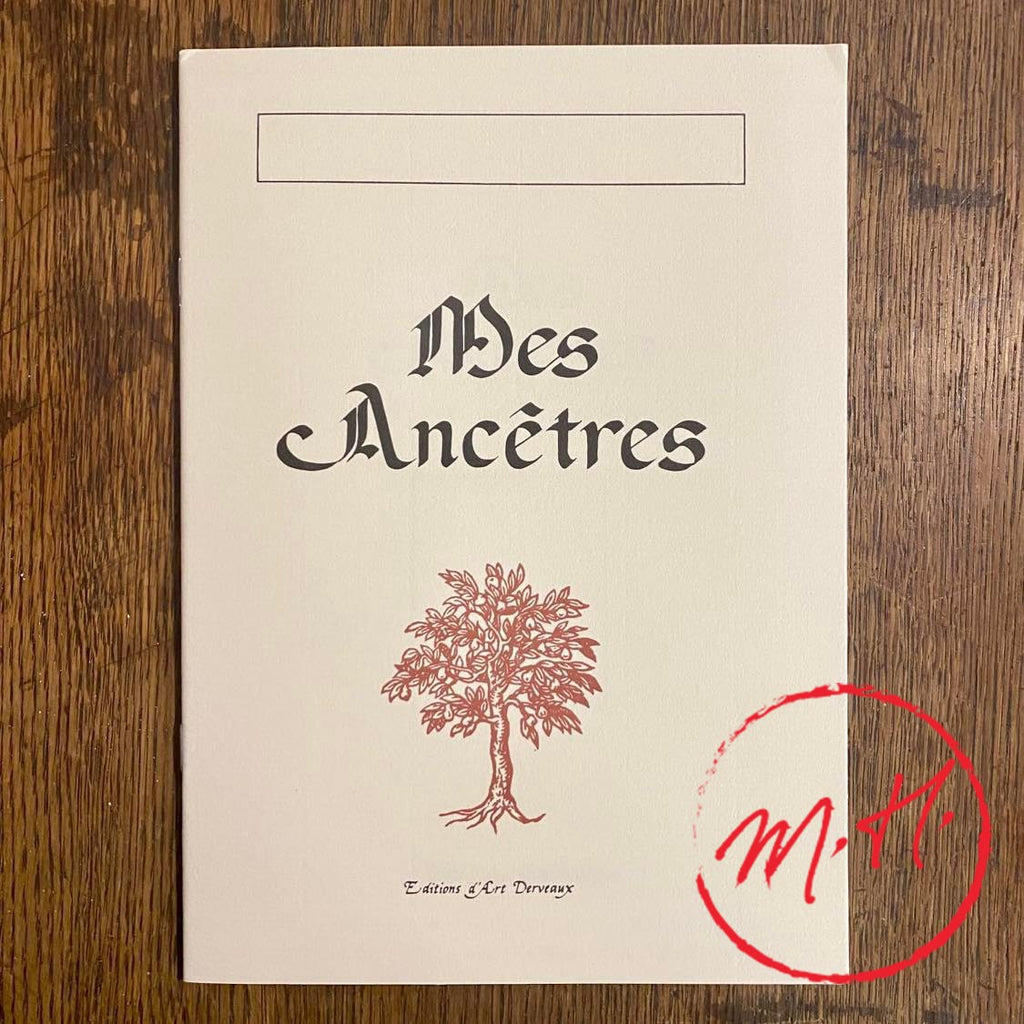 Genealogy booklet "My Ancestors"