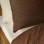 Set of 2 Treille Pillowcases Black