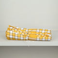 Lot 5 serviettes de table carreaux normand