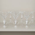 Lot 6 verres à Martini