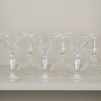 Lot 6 verres à Martini
