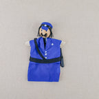 Set of 12 fabric puppets