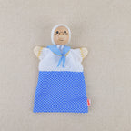 Set of 12 fabric puppets