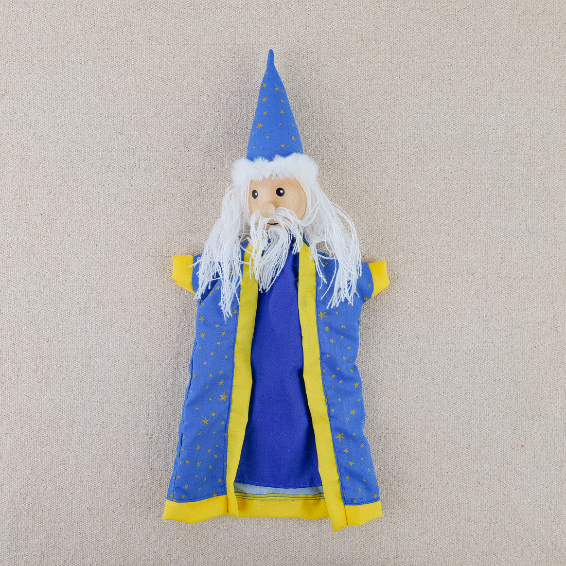 Set of 12 fabric puppets