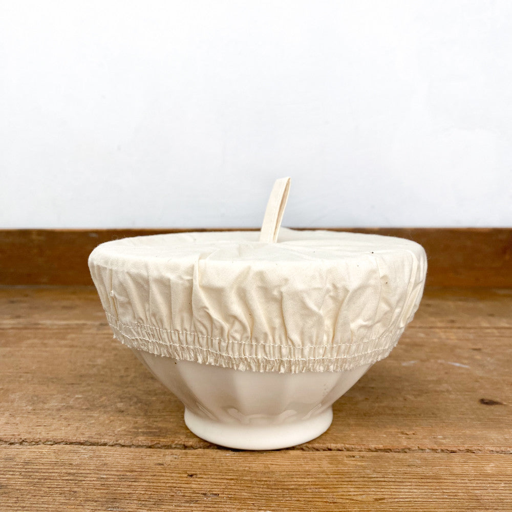 Set of 3 organic cotton bowl covers