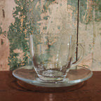 6 Duralex Gigogne saucers