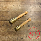 Solid brass mallet