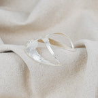 Silver swallow cuff