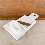 White mandoline slicer