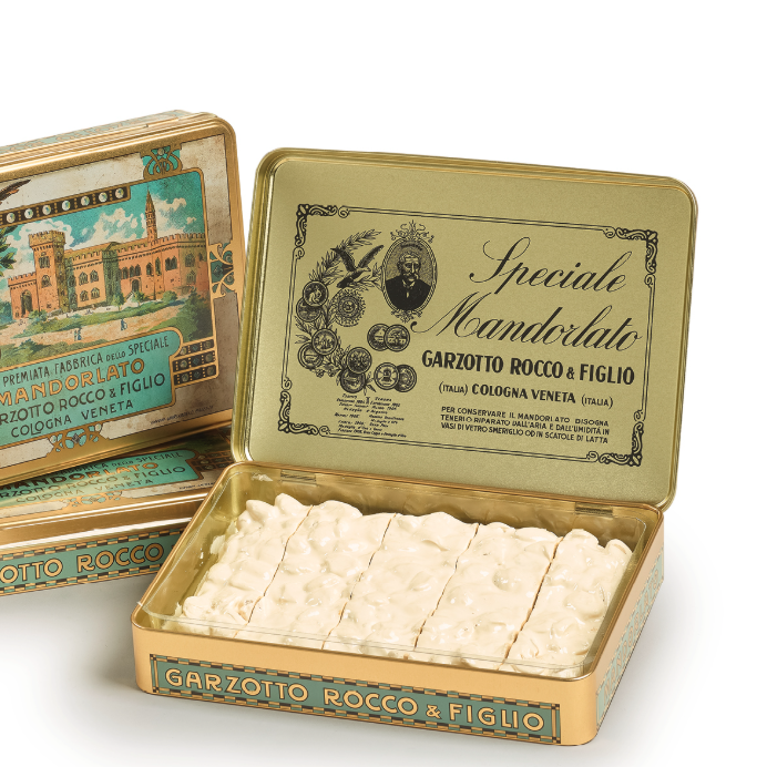 Mandorlato italien boîte vintage 500g