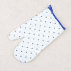 Blue calisson glove potholder