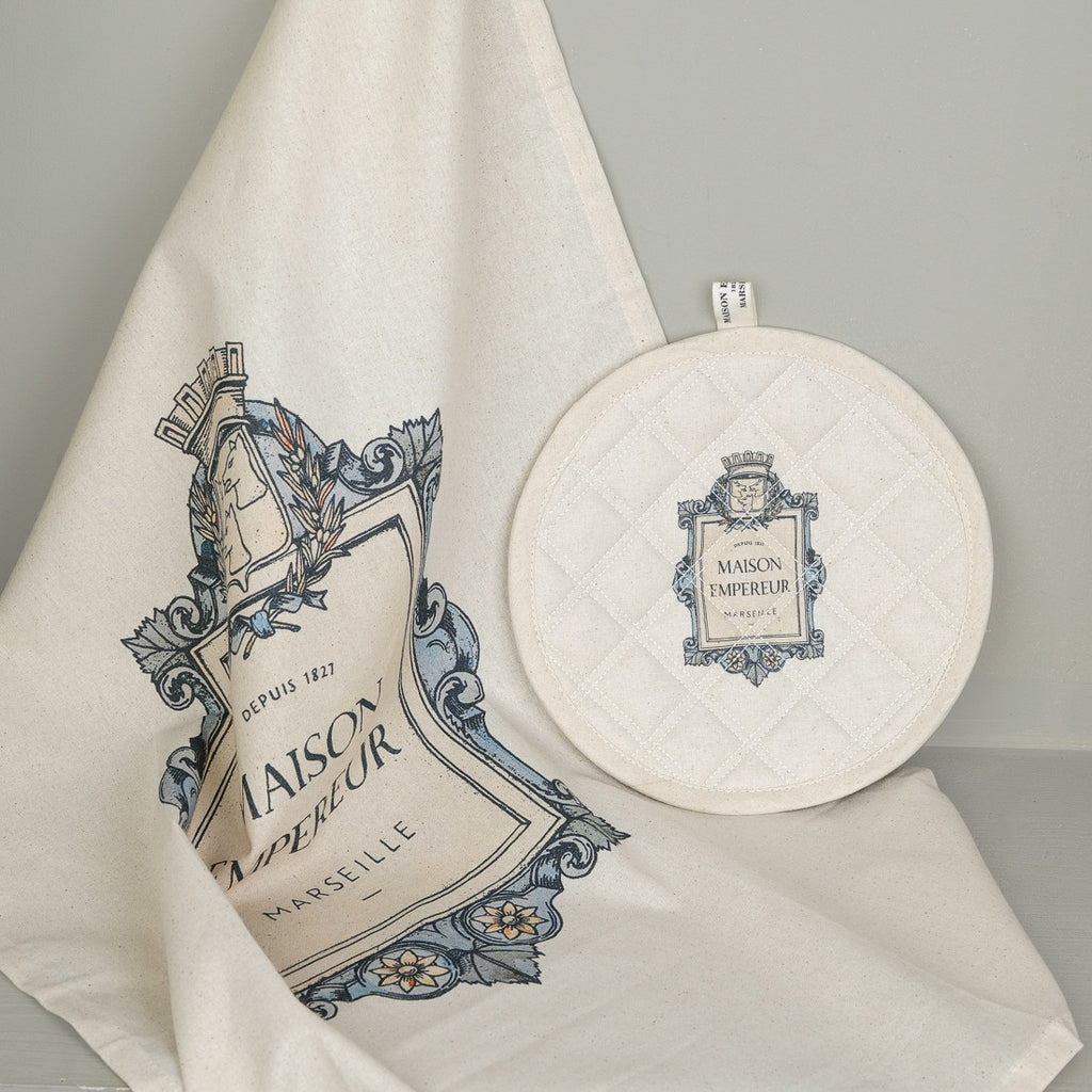 Manique ronde blason Maison Empereur