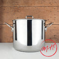 Marmite traiteur avec couvercle inox Mauviel M'Cook