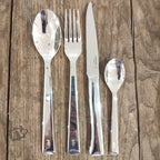 16-piece monobloc steel cutlery set
