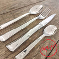 16-piece monobloc steel cutlery set