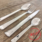 16-piece monobloc steel cutlery set