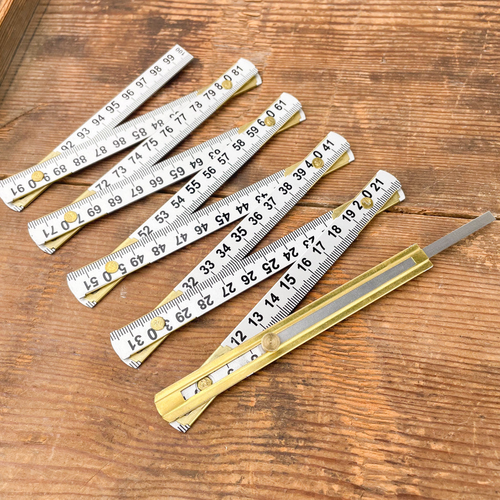 Aluminium folding petanque tape measure
