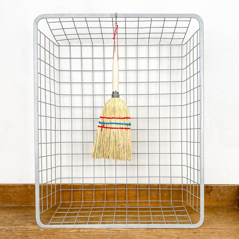 Mini rice straw broom
