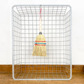 Mini rice straw broom