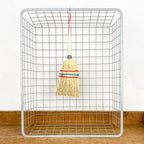 Mini rice straw broom