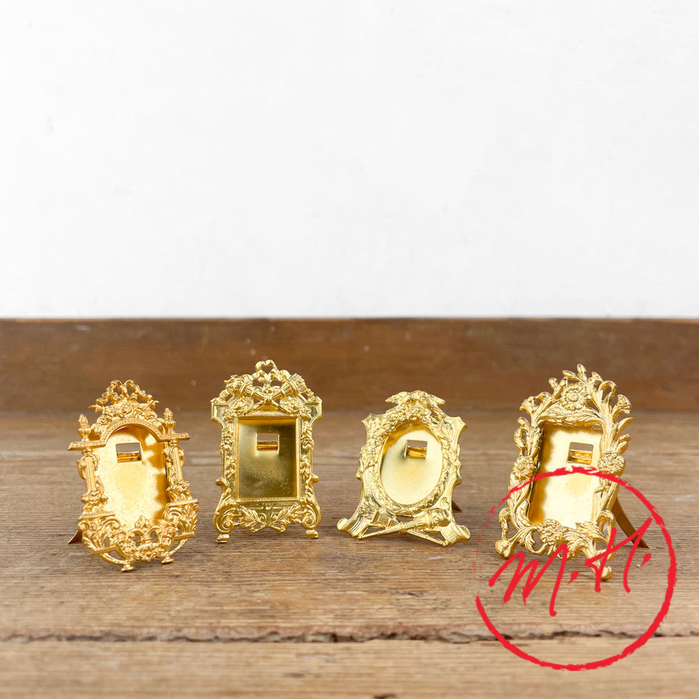 Mini cadre doré