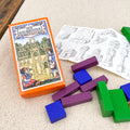 Mini wooden building set