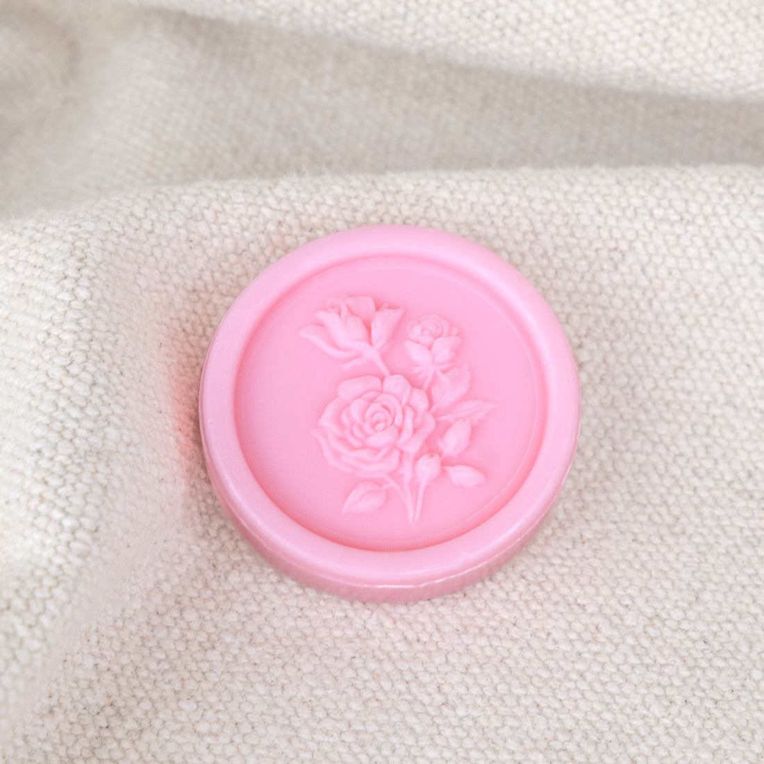 Mini organic May rose soap