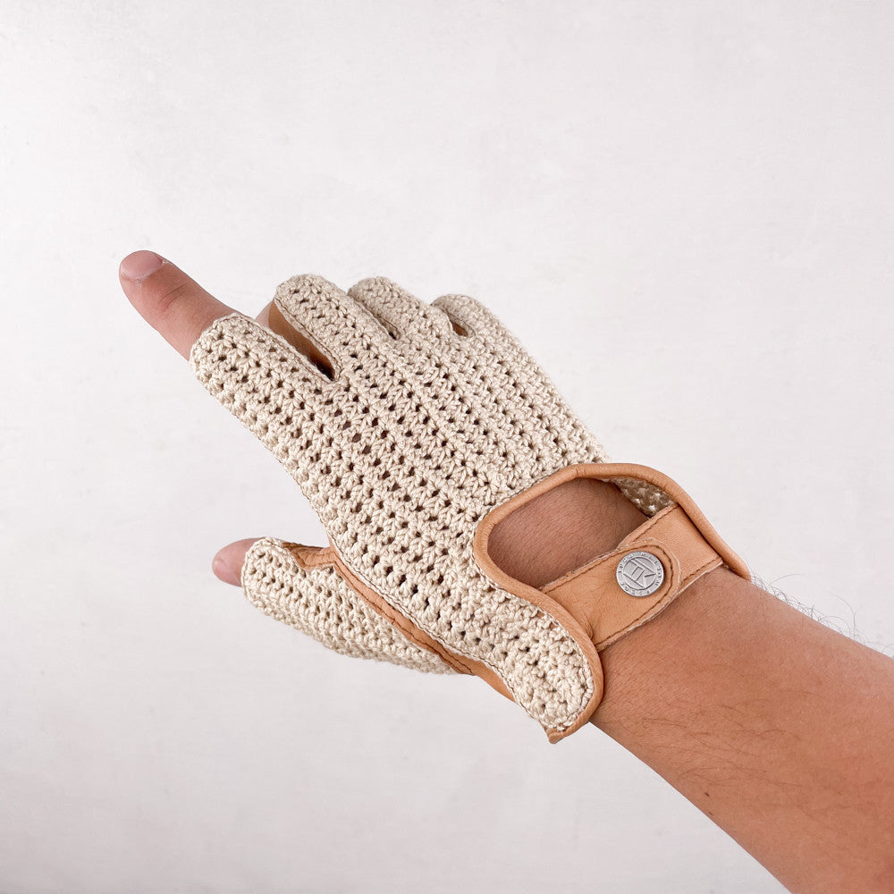 Crochet mitten